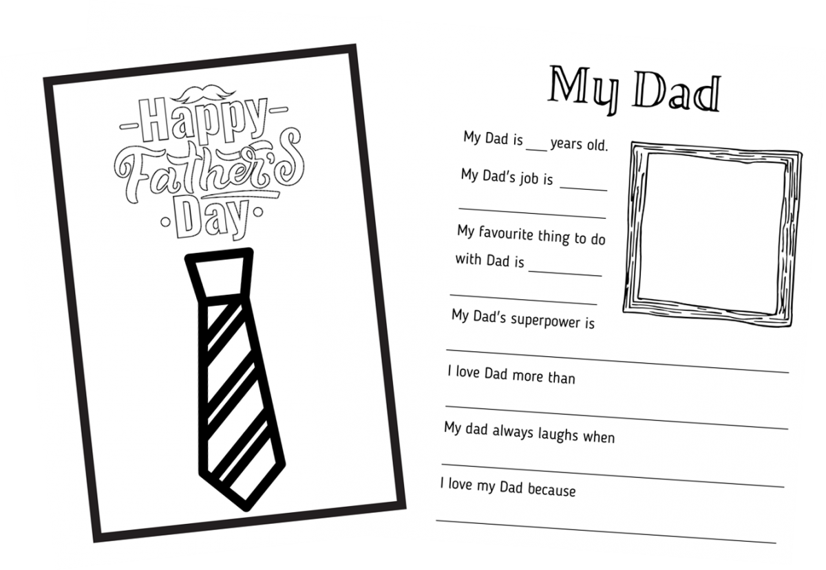 Father's Day Free Printable