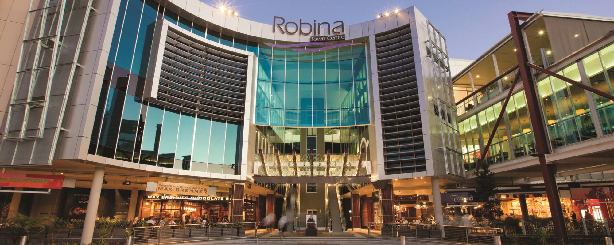 Robina Town Centre is only a 13 minute drive from Nobby Beach Holiday Village