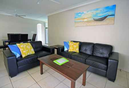 Living Room of Garden House at Nobby Beach Holiday Village